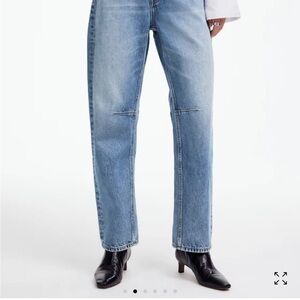 Madewell The Darted Barrel Leg Jean